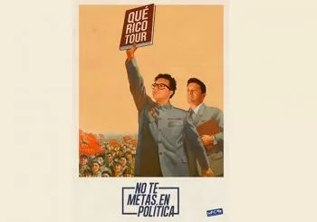 No te metas en política - en Barcelona