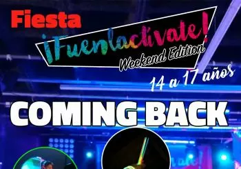 FIESTA FUENLACTÍVATE “COMING BACK” en Fuenlabrada