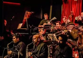 BOB SANDS BIG BAND & MARINA FERRER en Café Berlín, en Madrid