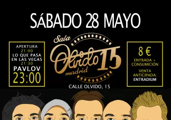 PAVLOV - En Concierto en Madrid