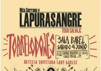 LA PURA SANGRE + artista invitada Lady Garlic en Torrelodones