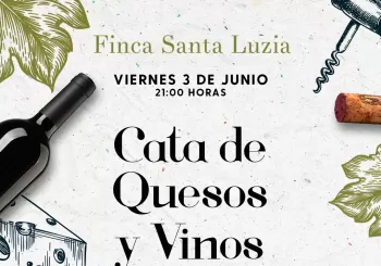 Cata de quesos y vinos - Finca Santa Luzia en Sant Joan D'Alacant