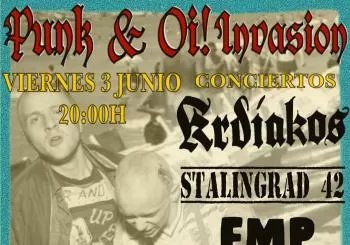 Concierto KRDIAKOS + STALINGRAD 42 + FMP en Benidorm