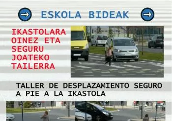 Eskola Bideak TAILERRA - TALLER Caminos Escolares en Vitoria-Gasteiz