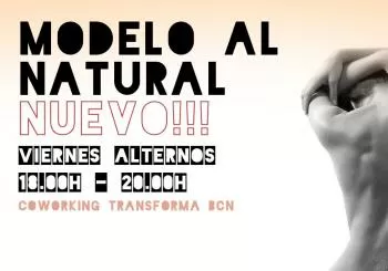 Modelo Al natural en Barcelona