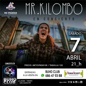 Mr. Kilombo en Tenerife