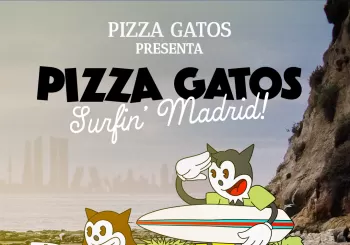 Pizza Gatos: Surfin' en Madrid