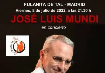 JOSÉ LUIS MUNDI EN CONCIERTO en MADRID