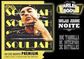 HARLEM GROOVE - SOULJAH JEROME NOITE en Tarragona