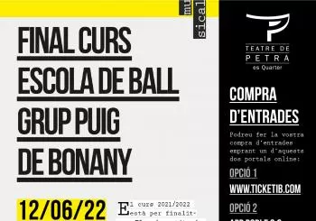 Fi de curs de s'Escola de ball del Grup Puig de Bonany en Petra