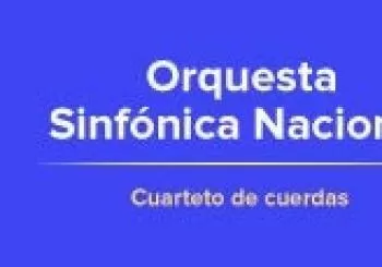 Cuarteto de cuerdas de la Orquesta Sinfónica Nacional en León
