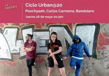 Ciclo Urban@20 con Poochyeeh, Carlos Carmona y Bandolero en Madrid