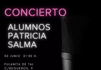 Concierto de alumnos Patricia Salma en Madrid