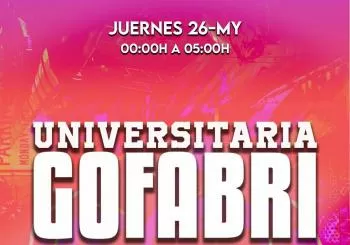 JUEVES 26-MY UNIVERSITARIA GOFABRI en REUS
