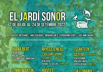 Abonament El Jardí Sonor en Tarragona, El Catllar, Vespella de Gaià, Montferri, Altafulla
