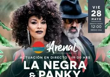 En directo La Negra y El Panky en El Palmar de Vejer de la Frontera