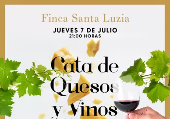 Cata de Quesos y Vinos - Finca Santa Luzia en Sant Joan D'Alacant