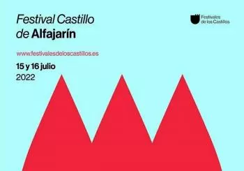 CRISTINA SUEY con CARLOS NALTES en ALFAJARÍN. FESTIVALES DE LOS CASTILLOS en Alfajarín