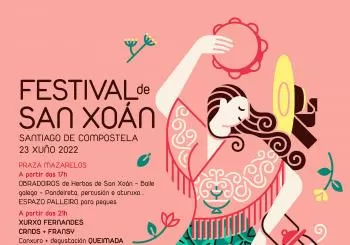 OBRADOIRO DE DANZAS TRADICIONAIS. FESTIVAL DE SAN XOÁN. GRATIS en Santiago de Compostela