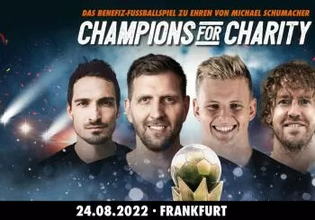 Champions for Charity (Benefiz-Fußballspiel) Frankfurt am Main