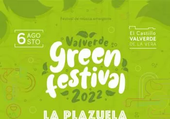 VALVERDE GREEN FESTIVAL 6/8/2022 en Valverde de la Vera (Cáceres)