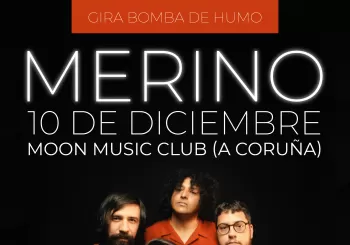 MERINO EN A CORUÑA-GIRA BOMBA DE HUMO en Santiago de Compostela