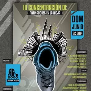III Concentración de patinadores en La Rioja
