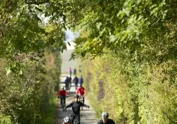 Along the Green Belt to Olárizu by bicycle (English) en Vitoria-Gasteiz