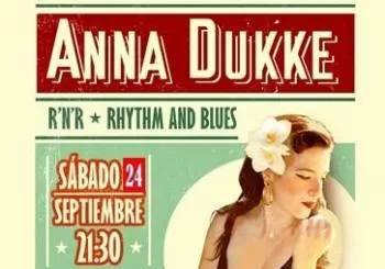 SAB-24/SEPT- ANNA DUKKE Live @ EL INTRUSO BAR, MADRID