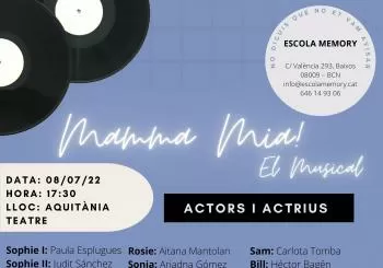 MEMORY - Intensiu de Teatre Musical en Barcelona