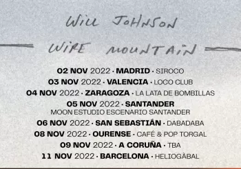 Will Johnson en La lata de bombillas en Zaragoza