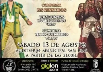 X Gala Carnavalesca Villanueva del Arzobispo