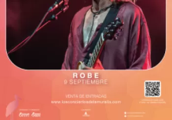 Robe - Los Conciertos de la Muralla 2022 en Alcalá de Henares