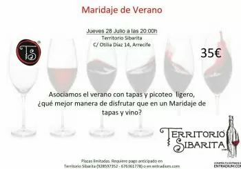 Maridaje de Verano en Arrecife