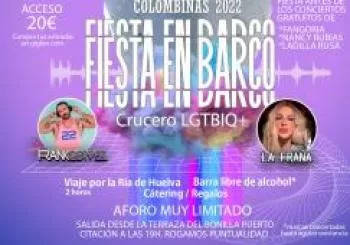 CRUCERO LGTBIQ+ COLOMBINAS 2022 en Huelva