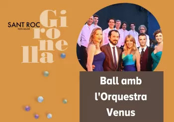 Sant Roc. Ball amb l'Orquestra Venus en Gironella