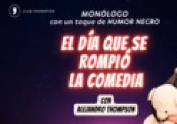 Monólogo con un toque de Humor Negro: El día que se rompió la comedia en Barcelona