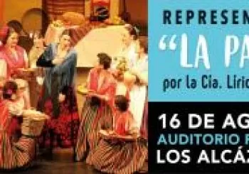 REPRESENTACIÓN LÍRICA LA PARRANDA por la Cía. Lírica de Zarzuela de Madrid en Alcázares