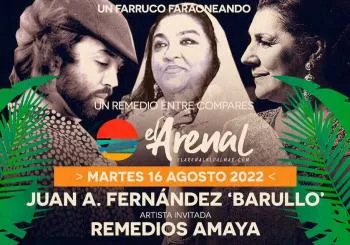 BARULLO, invitada REMEDIOS AMAYA en El Palmar de Vejer de la Frontera