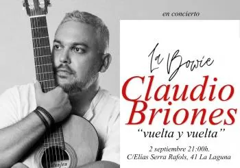 Claudio Briones en La Bowie en San Cristóbal de La Laguna