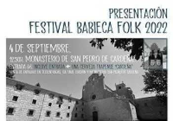 Presentación BABIECA FOLK22: Xosé Liz y Paula G en BURGOS