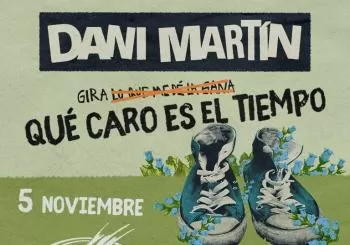 Dani Mart&iacute;n Gira &ldquo;Qu&eacute; caro es el tiempo" en A Coruña