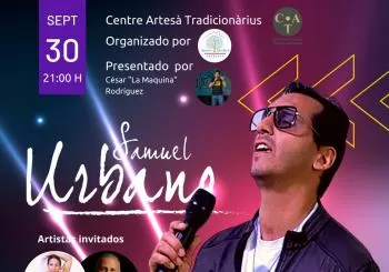 SAMUEL URBANO Regreso a los escenarios en Barcelona