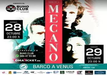 Tributo a Mecano en Tenerife