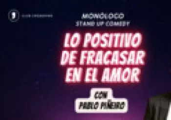 Monólogo: Lo positivo de fracasar en el amor Pablo Piñeiro en Barcelona