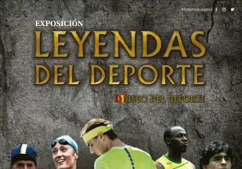 Exposición Leyendas del Deporte (7 al 11 de septiembre) en Valladolid