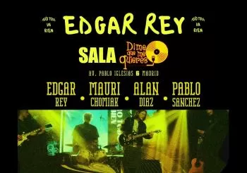 Edgar Rey en Madrid