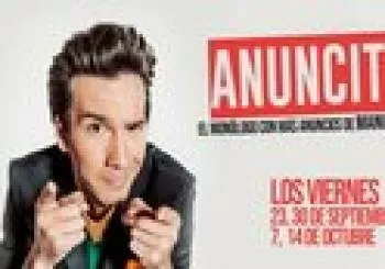 Anuncitis, El monólogo con más anuncios de Manu Feijóo en Madrid