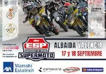 RFME CAMPEONATO DE ESPAÑA SUPERMOTO 2022 en Albaida