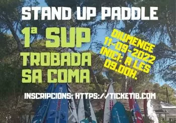 STAND UP PADDLE: 1ª SUP TROBADA SA COMA